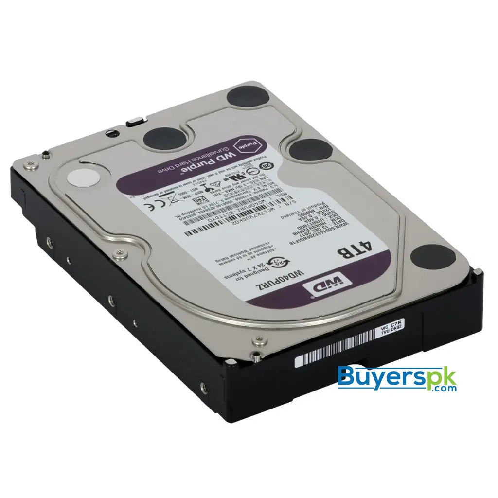 Wd Hdd Skyhawk Survelliance 4tb Purple Wd40purx-64n96y0 - Hard Drive Price in Pakistan Wd Hdd Skyhawk Survelliance 4tb Purple Wd40purx-64n96y0 - Hard Drive Price in Pakistan